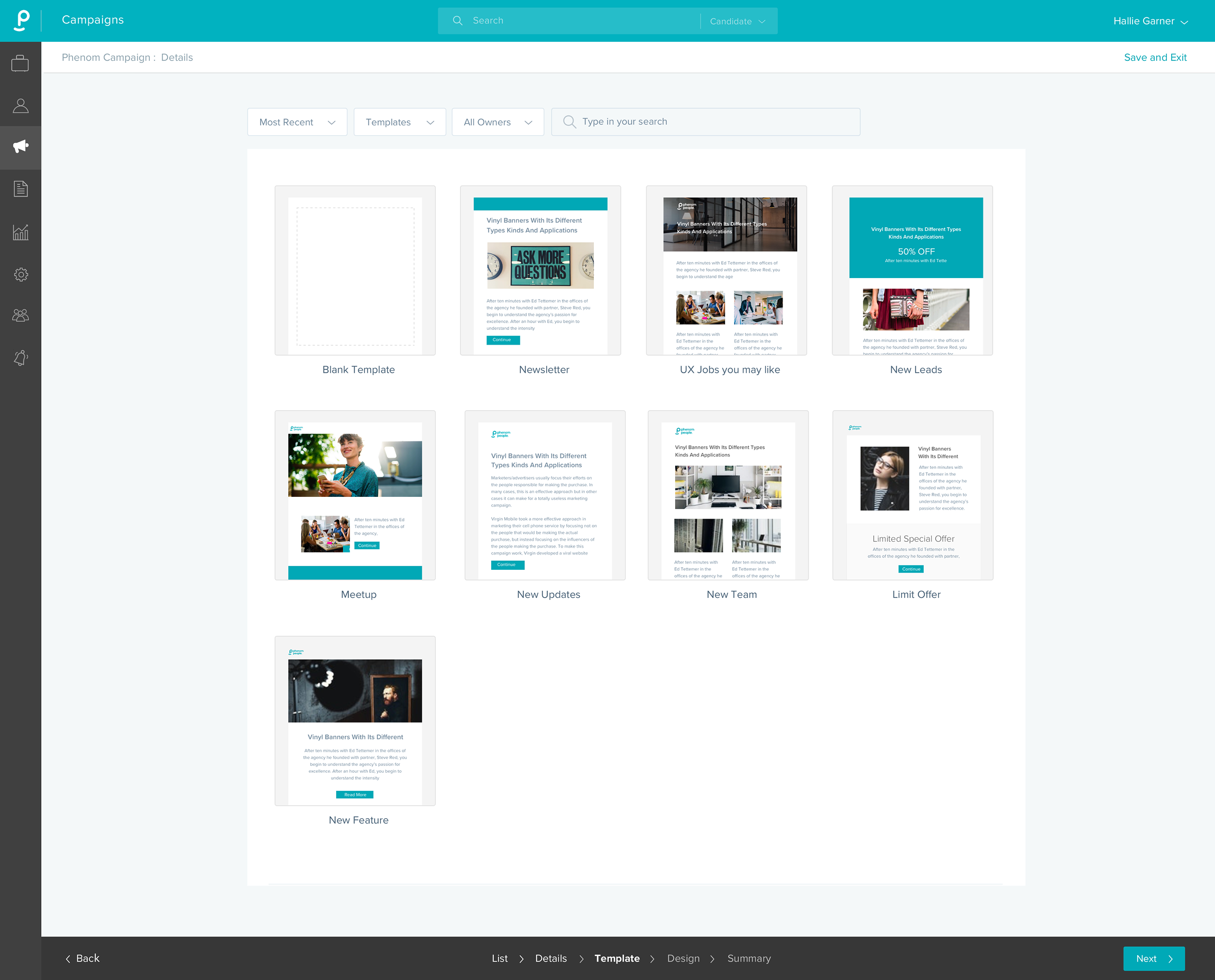Candidate Communication 5
